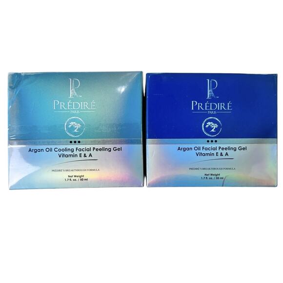 Predire Paris Lot of 2 Argan Oil Facial Peeling Gel Cooling Facial Peeling Gel - Picture 2 of 6